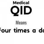 QID Medical Abbreviation